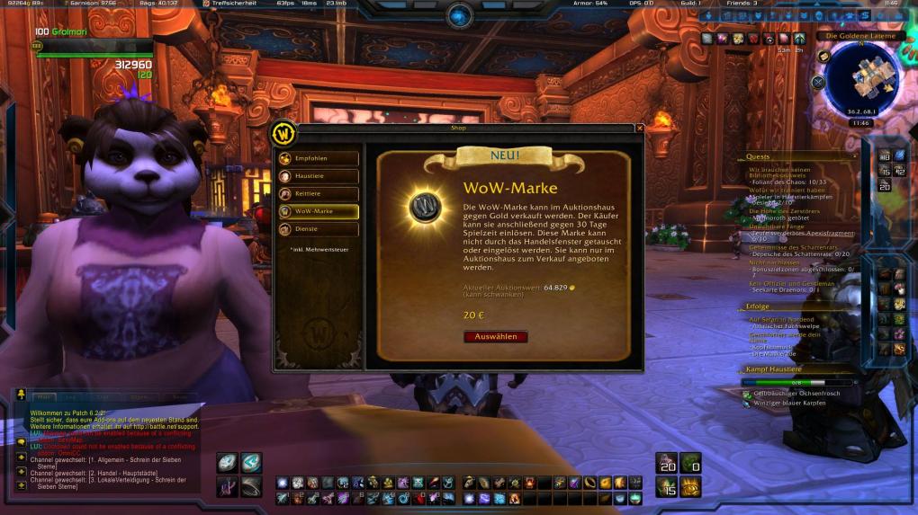 Die WoW-Marke erreicht einen neuen Preis-Rekord.