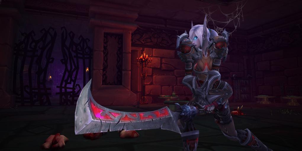 Der Bluttodesritter in World of Warcraft: Legion.