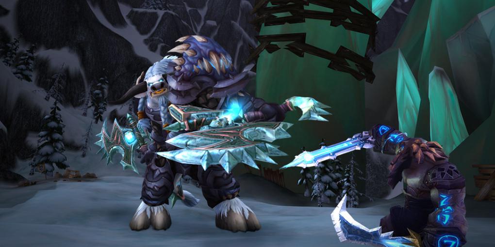 Der Frosttodesritter in World of Warcraft: Legion.