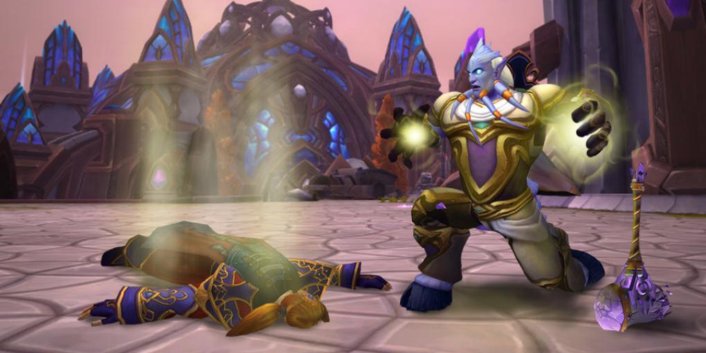 Der Heiligpaladin in World of Warcraft: Legion.