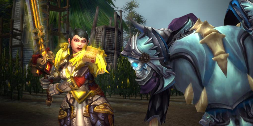 Der Vergelterpaladin in World of Warcraft: Legion.