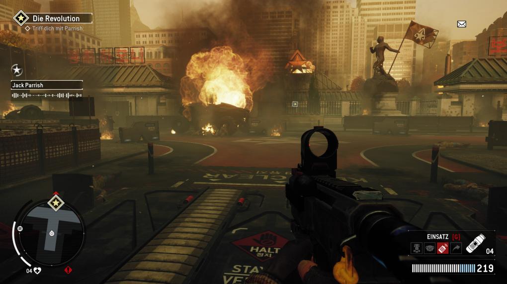 Im fiktiven Kampf gegen nordkoreanische Unterdrücker in Philadelphia nähern wir uns nach über 22 Spielstunden dem Story-Ende von Homefront: The Revolution.