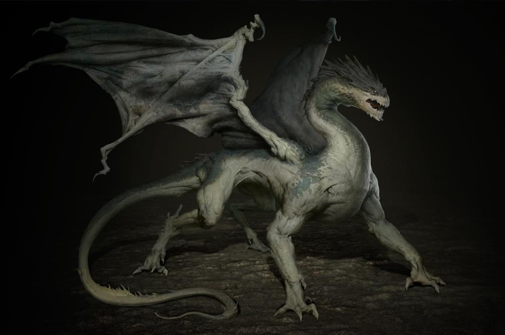 Drachen gehören zus Serie einfach mit dazu. Allerdings sind sie diesmal nicht so gesprächig, wie in den Vorgängern.
