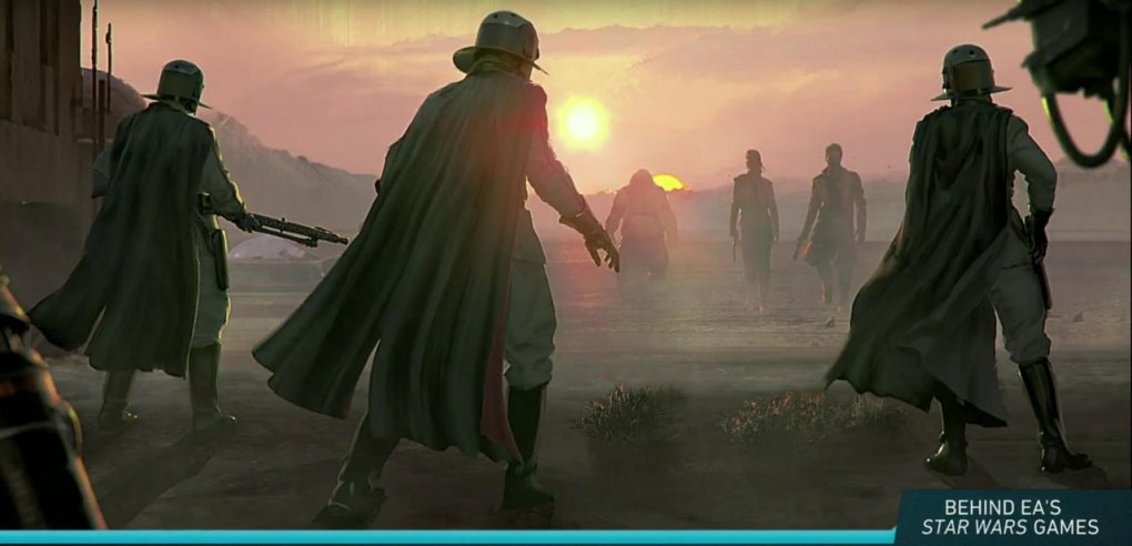 In den wenigen Screenshots und Artworks von prject Ragtag kommt ordentlich Star-Wars-Feeling auf.