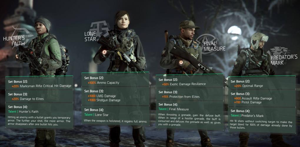Die Sets des Updates 1.2 im Überblick