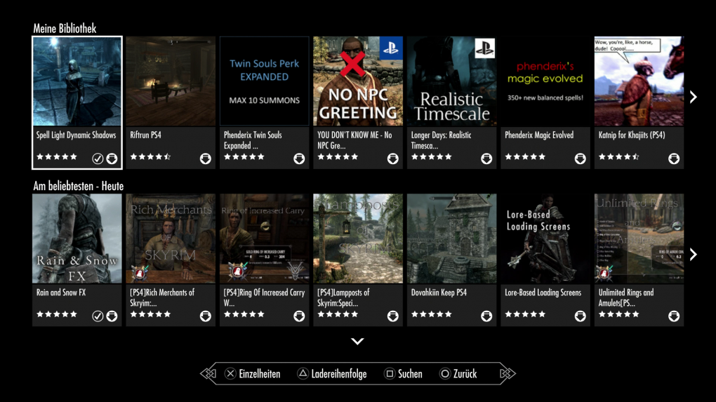 Die Bibliothek verfügbarer PS4-Mods ist im Augenblick - diplomatisch formuliert - recht überschaubar. Doch die Quantität ist nicht das Problem...