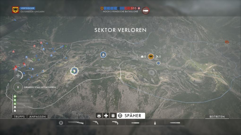Battlefield 1: Operation Eiserne Linie - Venezianische Alpen: Sektor 3