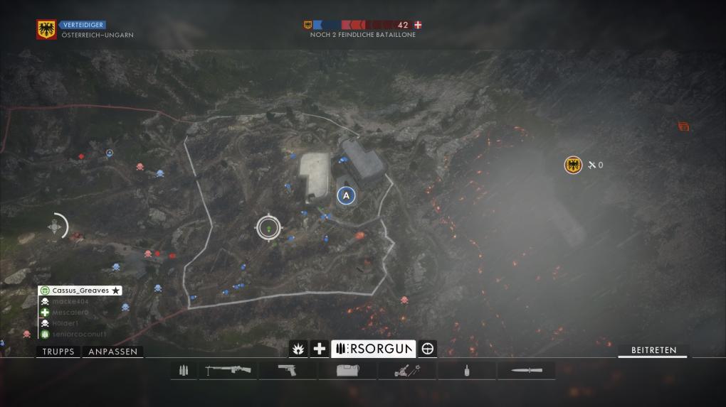 Battlefield 1: Operation Eiserne Linie - Venezianische Alpen: Sektor 6
