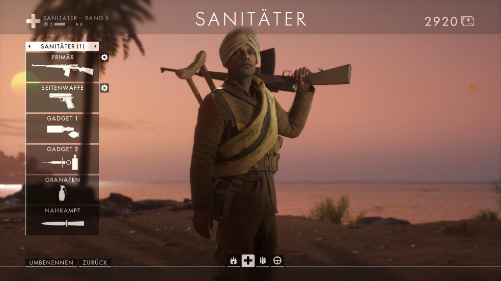 Kampfheiler aus Passion: Der Sanitäter ist in erster Linie für Heilung und Reanimation zuständig. Danach kommt erst mal lange gar nichts.