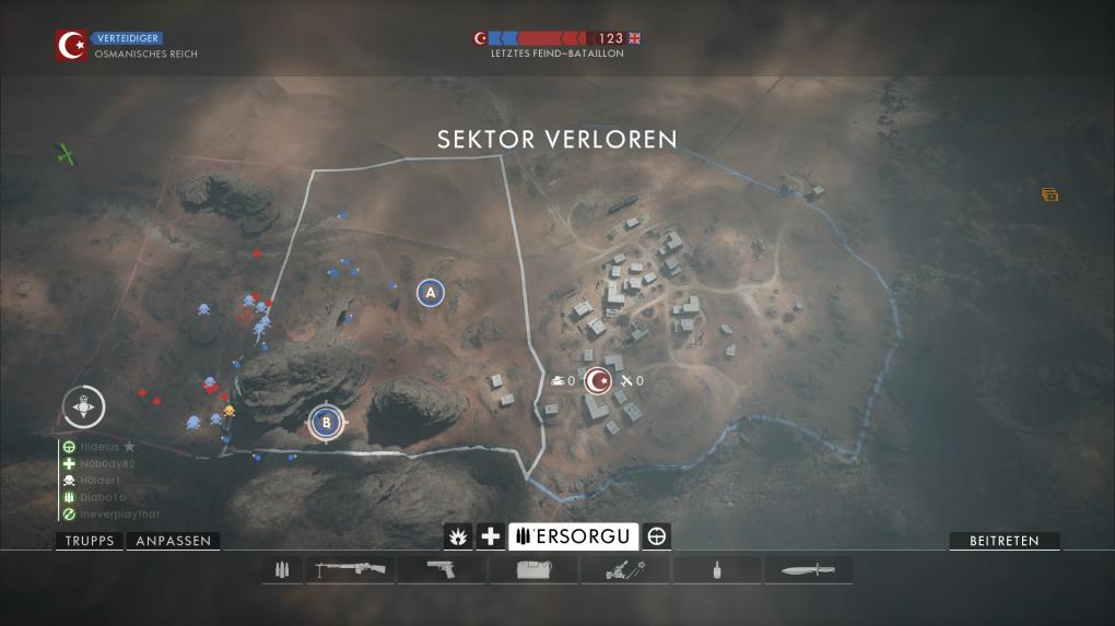 Battlefield 1: Operation Öl der Imperien - Sinai: Sektor 4
