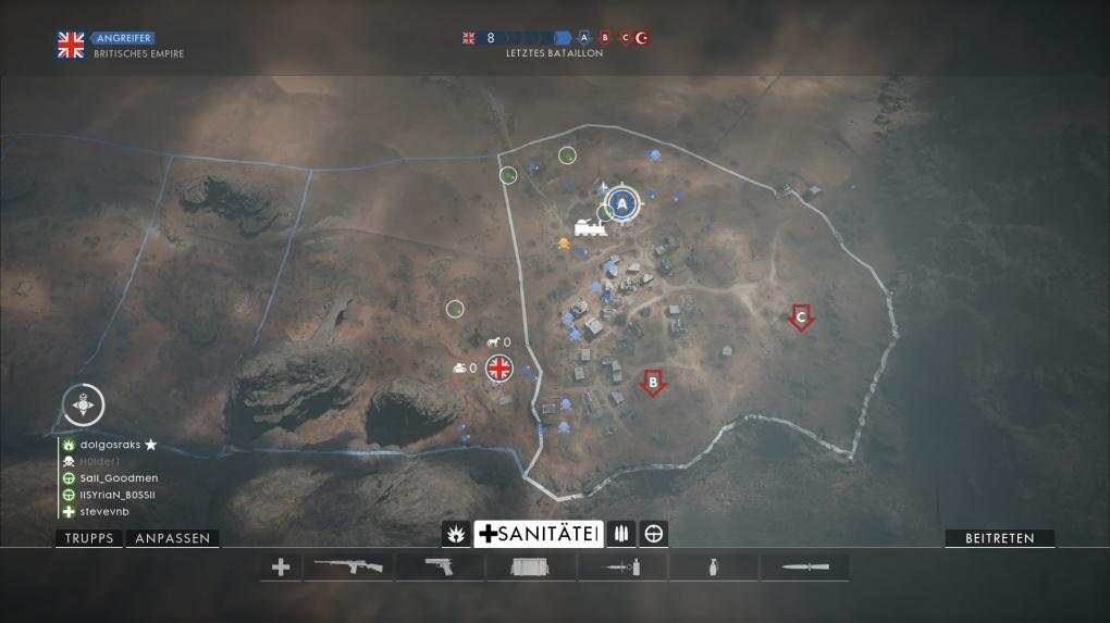 Battlefield 1: Operation Öl der Imperien - Sinai: Sektor 5