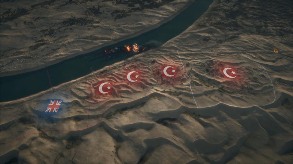Battlefield 1: Operation Öl der Imperien - Westufer des Kanals (Suez Kanal)