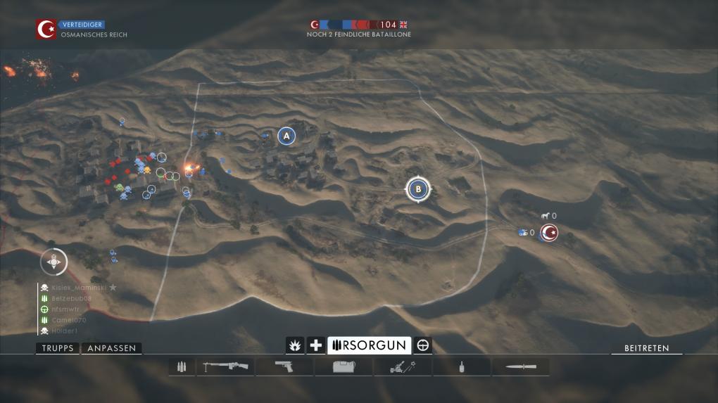 Battlefield 1: Operation Öl der Imperien - Suez: Sektor 4