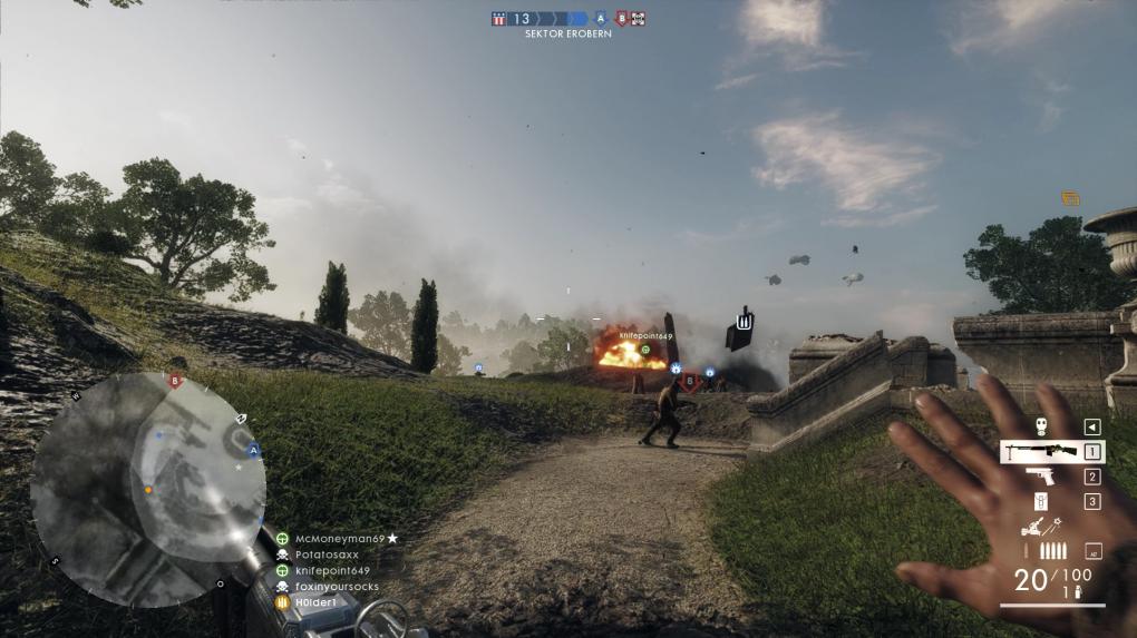 Battlefield 1: Im Kampf.