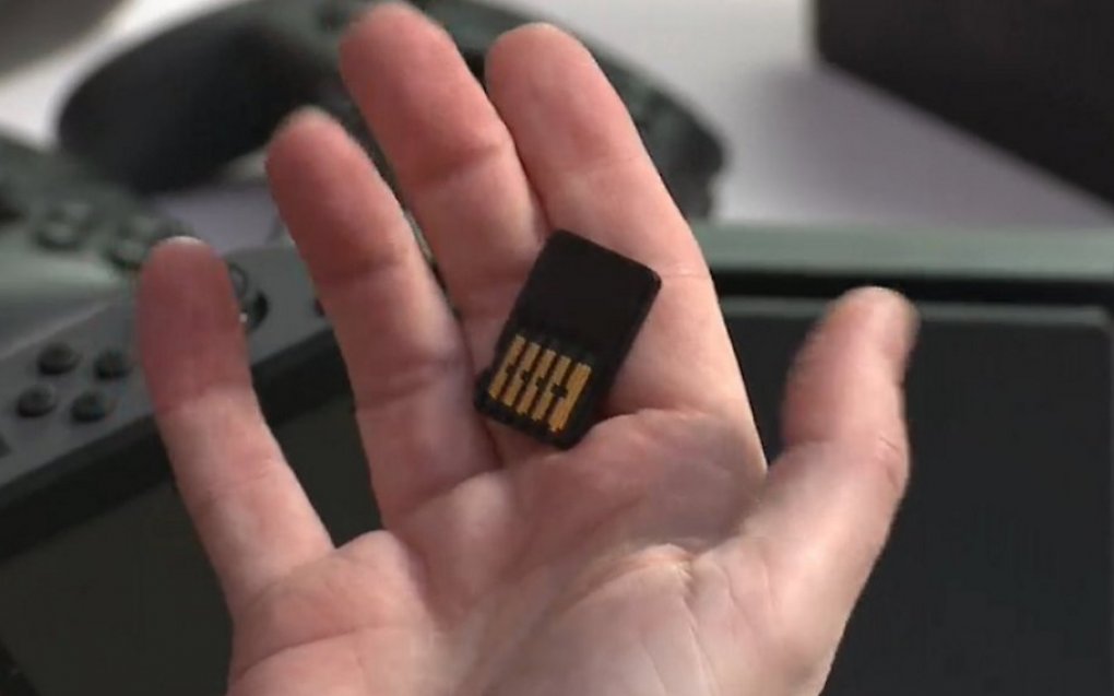Cartridge der Nintendo Switch