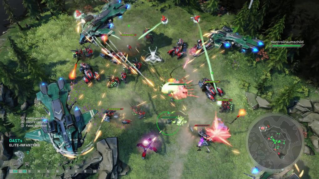 Halo Wars 2 bietet angenehm unkomplizierte Echtzeit-Strategie. Statt Mikromanagement gibt's vor allem Action. (PC)