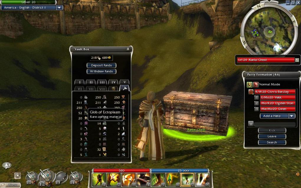 Die Münzen in Guild Wars 1 waren schon nach kurzer Zeit fast nur noch für Briefporto gut. Schade!