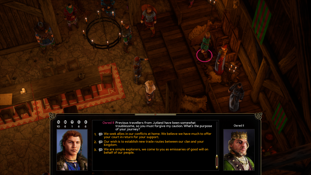 Hier zu sehen, ein Screenshot aus dem Spiel Expeditions: Viking.