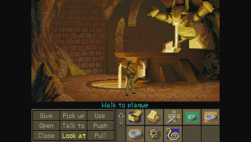 Im letzten Drittel erforscht Dr. Henry Jones Jr. das sagenumwobene Atlantis. Hier bedient er eine Maschine, die Lava zur Herstellung von Orichalcum gewinnt.