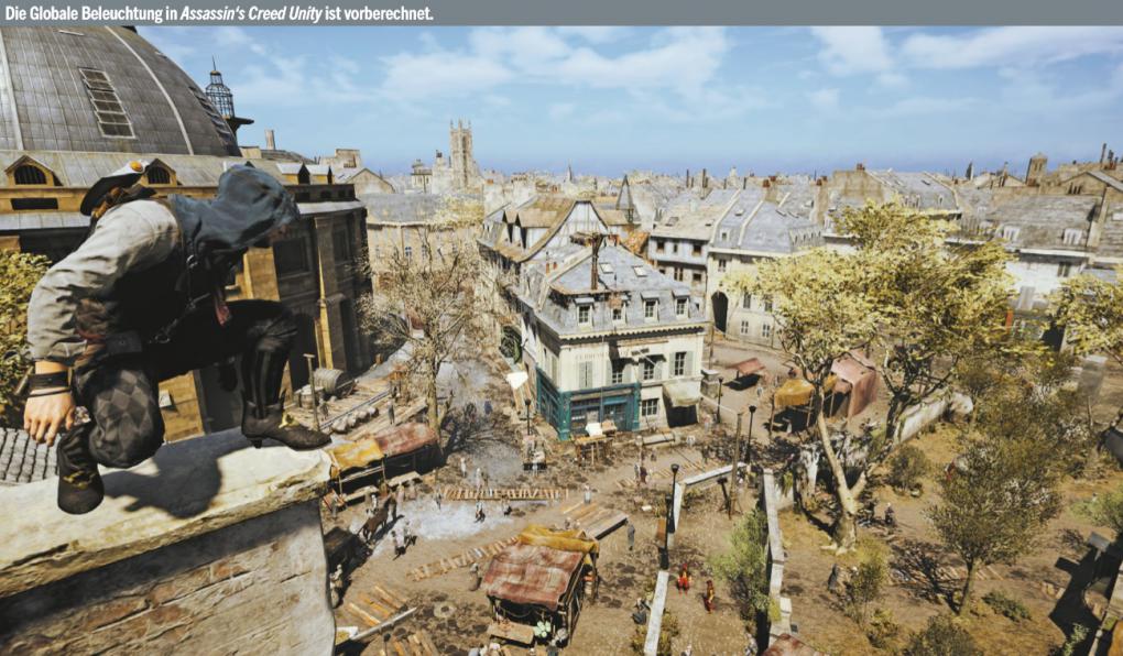 Die Globale Beleuchtung in Assassin's Creed Unity ist vorberechnet.