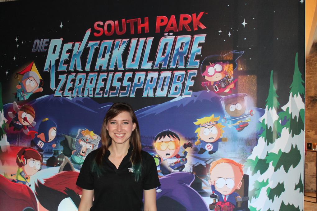 Kimberly Weigand von Ubisoft San Francisco ist Co-Produzentin von South Park: Die rektakuläre Zerreißprobe.