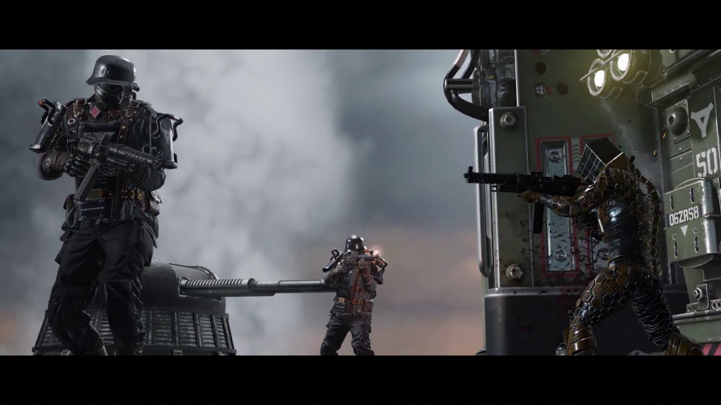 Die Exo-Skelett-Rüstung, die es schon in Wolfenstein: The New Order zu bestaunen gab, findet auch im Nachfolger ihren Einsatz.