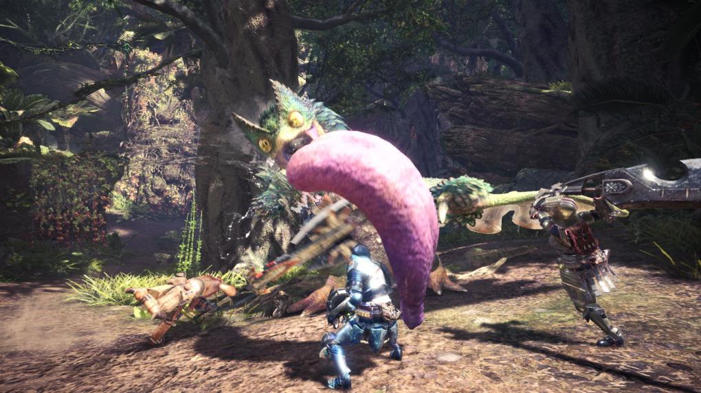 Schleckermaul: Ein Pukei-Pukei spuckt Gift. Dessen Auswirkungen hängen davon ab, was das Monster zuletzt gefressen hat.
