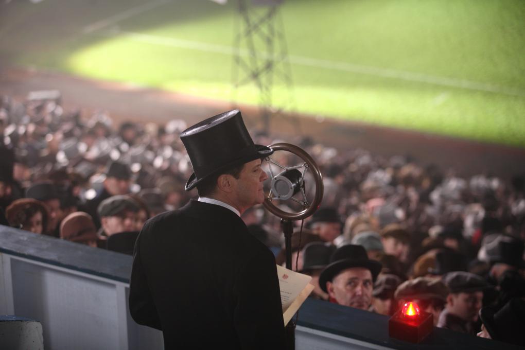 Colin Firth als König George VI.