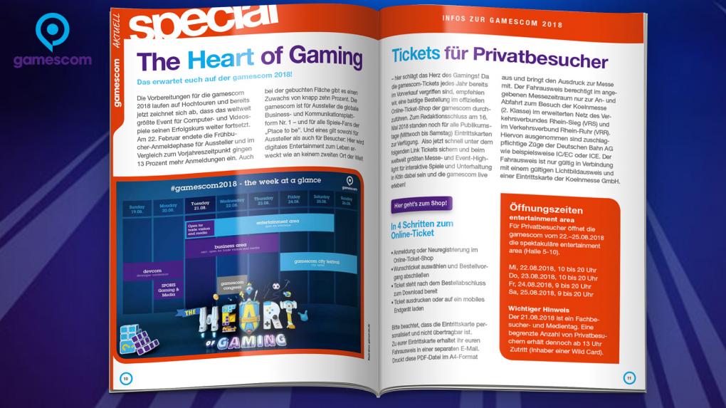 Leseprobe gamescom AKTUELL Digitalausgabe Mai