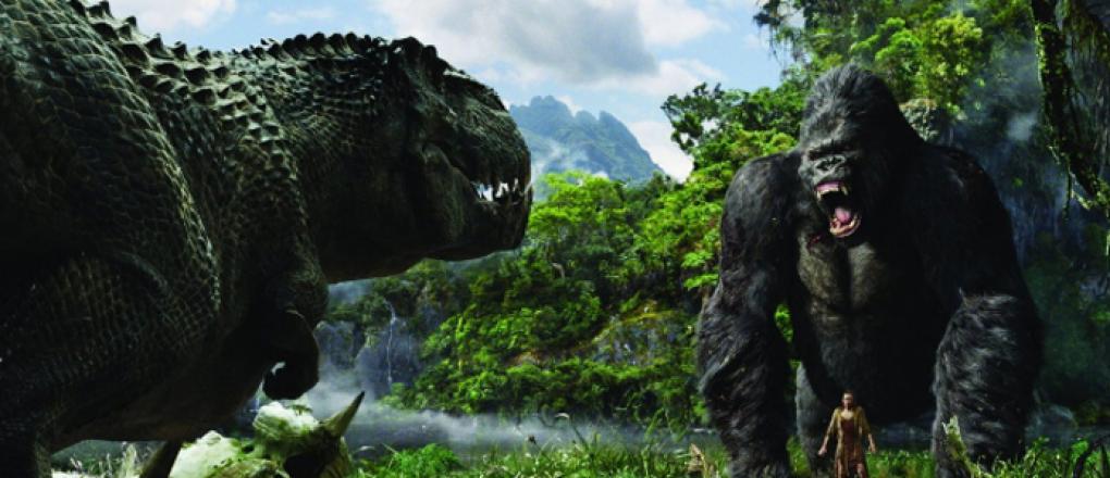'King Kong' (2002) - T-Rex vs. King Kong