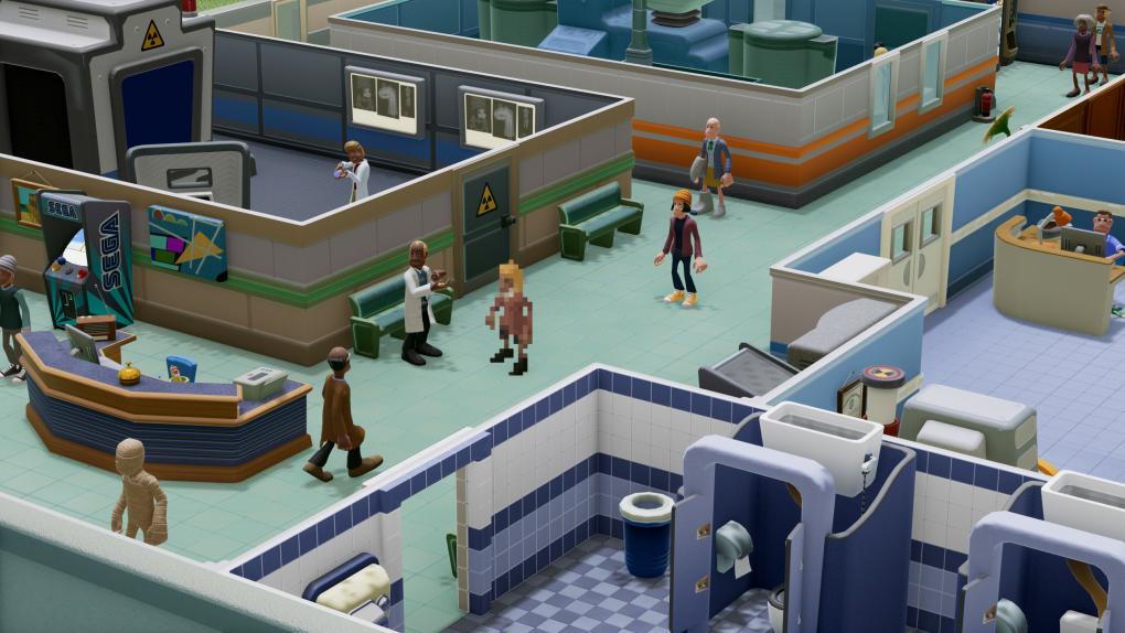 Die Krankheiten in Two Point Hospital werden passend humoristisch dargestellt.