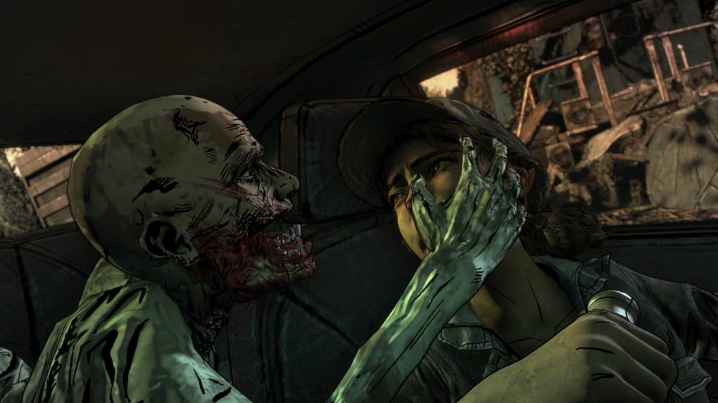 Die größte Gefahr geht zwar von anderen Menschen aus, das Aufeinandertreffen mit Zombies sorgt dennoch immer wieder für Spannung.