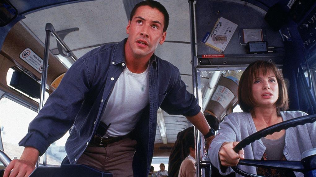 Szenenbild aus 'Speed' (1994)