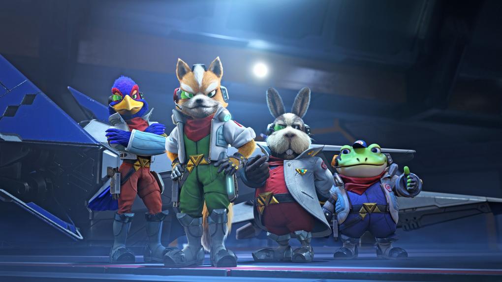 Fox, Slippy, Peppy und Falco sind allesamt in Starlink vertreten und tauchen in der Switch-Version sogar in den Zwischensequenzen der Hauptgeschichte auf.