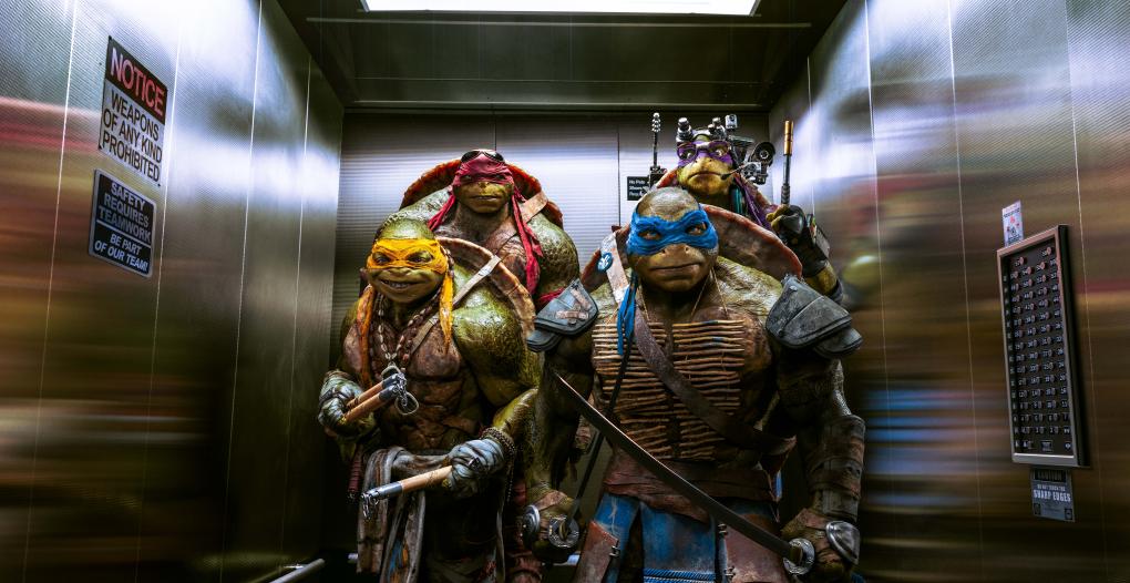 Szenenbild aus 'Teenage Mutant Ninja Turtles'