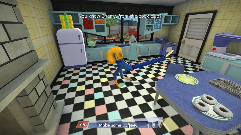 In Octodad steuert ihr die Gliedmaßen einen Kraken - aber einzeln. Verstörend und superwitzig zugleich.