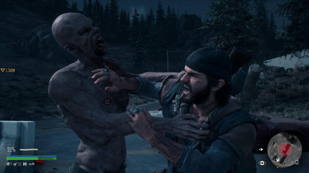 Einzelne Schwärmer sind im Nahkampf leicht zu besiegen, doch später im Spiel begegnet ihr einigen kräftigeren und widerstandsfähigeren Freakern.