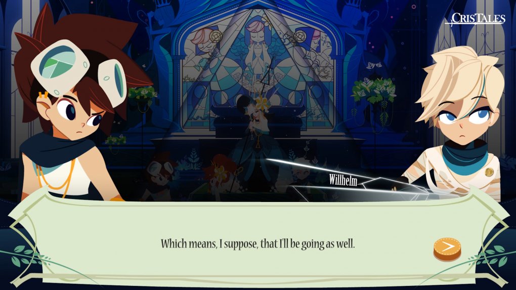 Gameplay-Szenen aus dem Indie-RPG Cris Tales