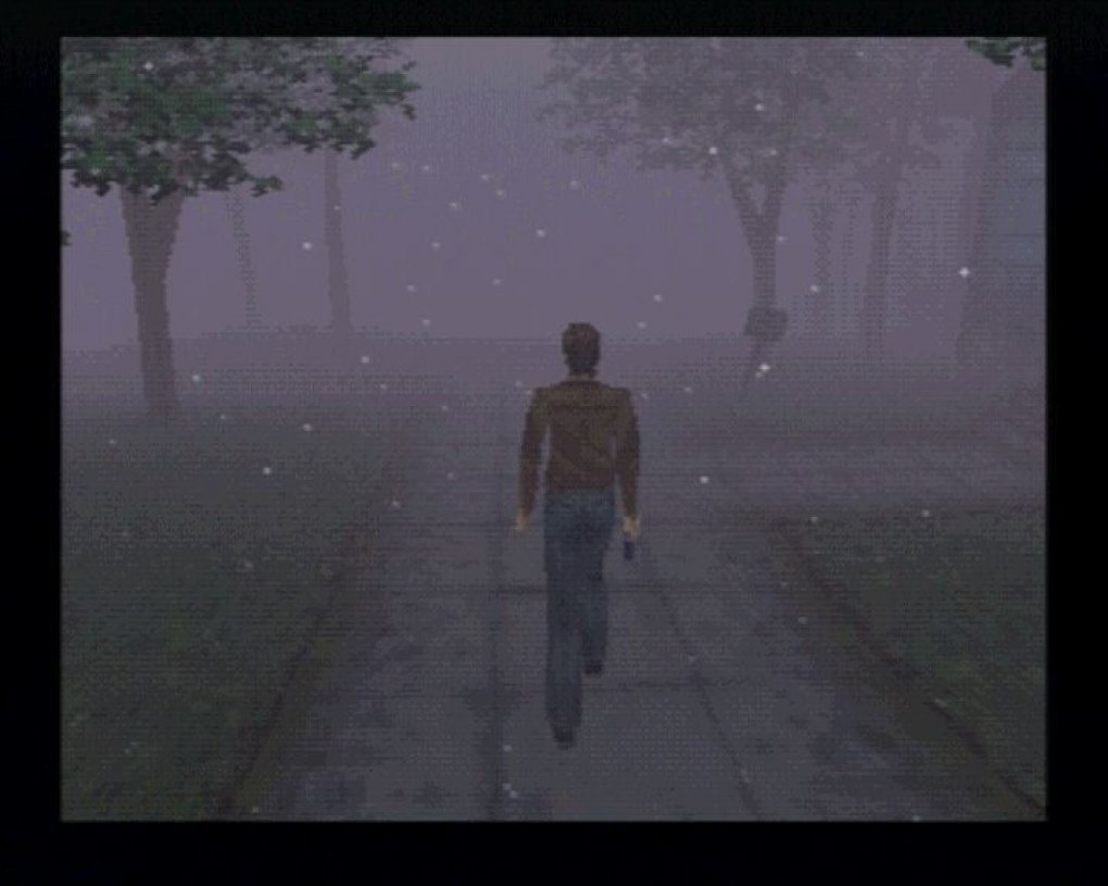 Der Nebel ist ein Markenzeichen der Silent-Hill-Serie. Speziell im ersten Teil setzten ihn die Macher aber auch aufgrund der Hardware-Limitierungen der ersten PlayStation-Konsole ein.