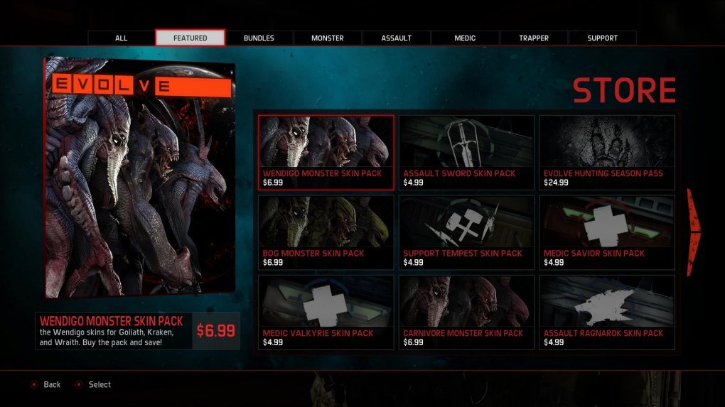 Durch die aggressive DLC-Politik, die drei unterschiedliche Pre-Order-Versionen beinhaltete, verloren viele Spieler das Interesse am asynchronen Multiplayer-Shooter Evolve.