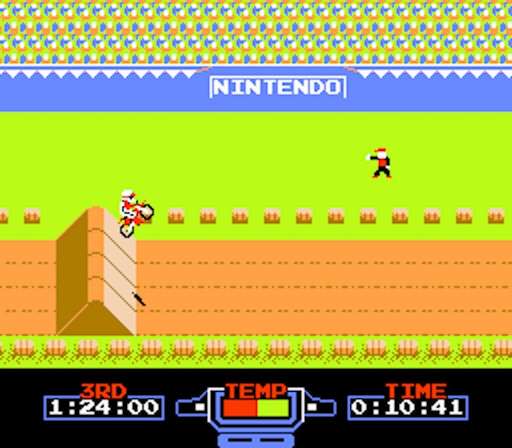 Auch das Gamedesign des 1984 veröffentlichten Excitebike stammt von Miyamoto. Am 7. Juni 2011 erschien im Nintendo eShop ein Remake für das Nintendo 3DS, das die Grafik in stereoskopischem 3D darstellt. Kostenpunkt: 5,99 Euro.