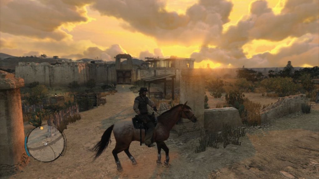 Red Dead Redemption spielte gekonnt mit der Lichtstimmung eines Westerns: Die Weite der Landschaft, wenige Wolken am Himmel und eine untergehende Sonne – da bekam man soofrt Lust auf einen Ausritt oder ein prasselndes Lagerfeuer. <br> &nbsp;