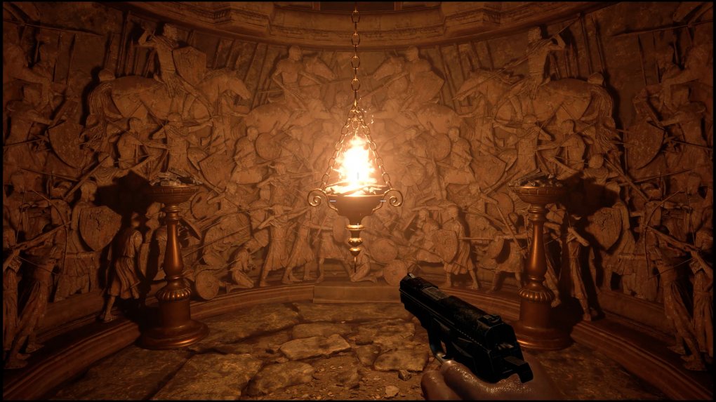 Die Technik von Resident Evil Village überzeugt mit fast schon verschwenderisch vielen Details. Auf PC und den neuen Konsolen liefert das Spiel sogar Raytracing-Beleuchtungseffekte.&nbsp;