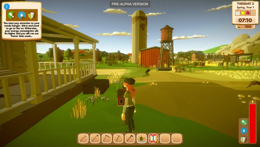 Hach ja, eine kleine nette Farm, irgendwo im Nirgendwo. Und sogar vom Bürgermeister bezahlt!
