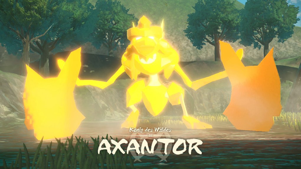 Axantor, der König des Waldes, ist ganz schön ungehalten. Um ihn aufzuhalten und einzufangen, müsst ihr aber erstmal einen actionreichen Kampf überstehen.