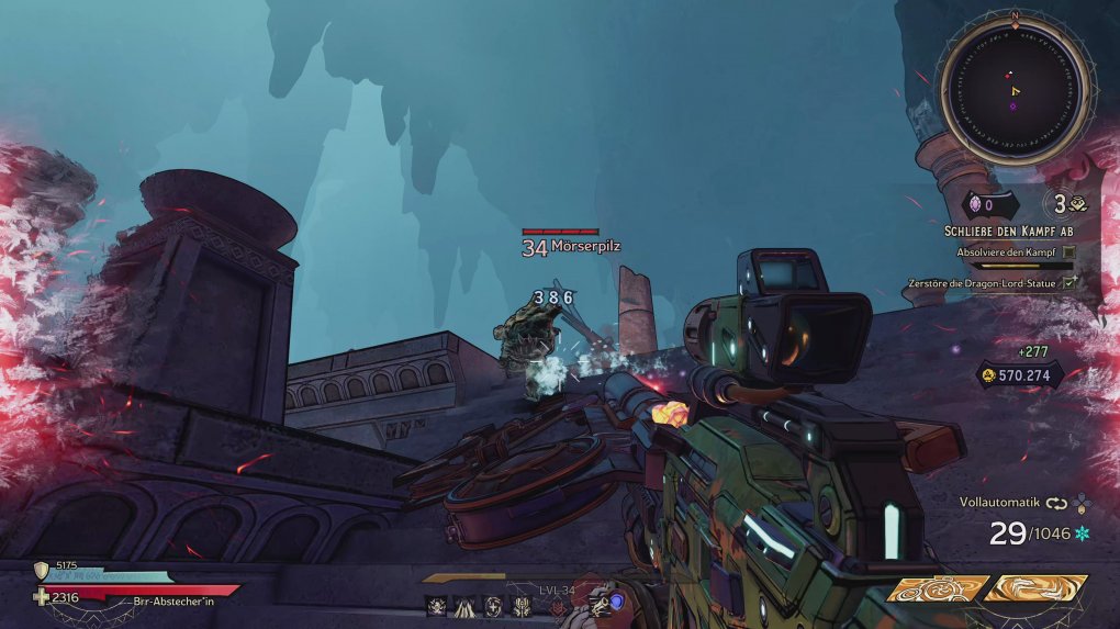 In der Chaoskammer warten zufallsgeneriete Abfolgen von Kampfplätzen und Gegnern auf den mutigen Helden.