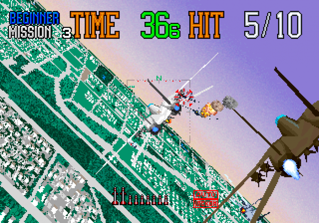 Das actiongeladene Luftkampf-Spiel G-LOC: Air Battle gilt als Spin-off zu After Burner und lässt Spielhallenbesucher ab dem 23. Februar 1990 erstmals in einem rotierenden, auf zwei Achsen gelagerten Cockpit Platz nehmen.