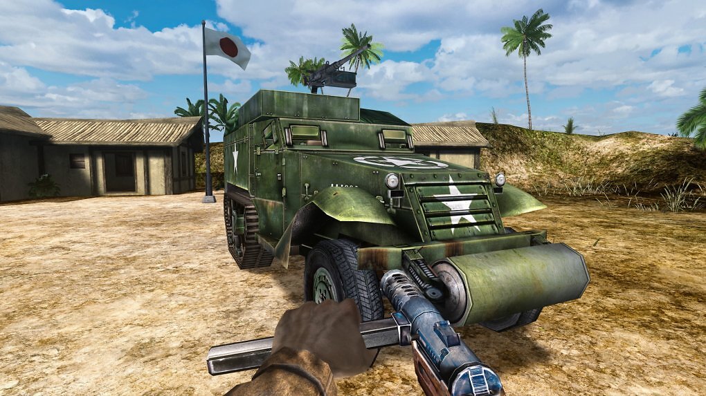 Ein Panzer in battlefield 1942