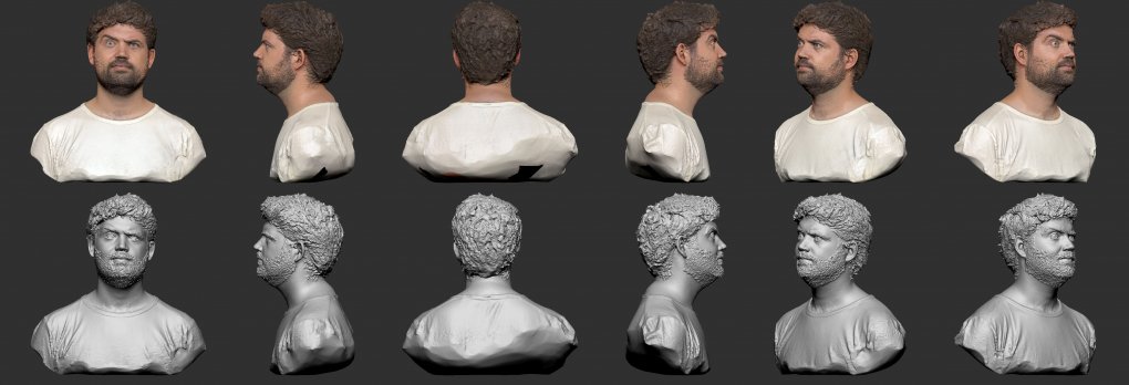 Willkommen im Uncanny Valley: So sehen die 3D-Photogrammetrie-Scans von PC-Games-Redakteur David Benke aus.