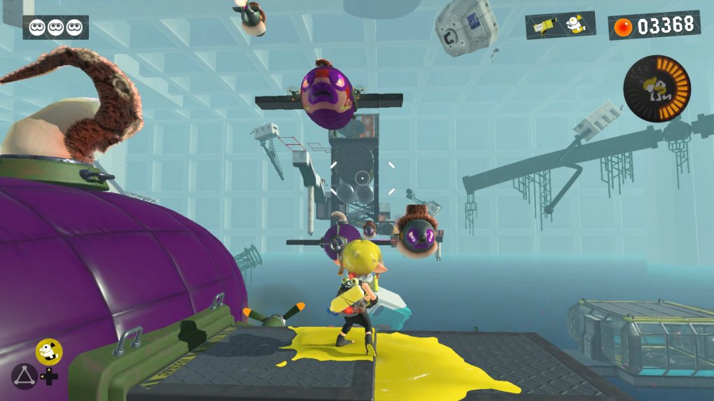 Die Einzelspieler-Kampagne bietet lustige Platformer-Action. In dieser Mission müsst ihr Zeppeline nutzen, um ans Ziel zu gelangen.&nbsp;